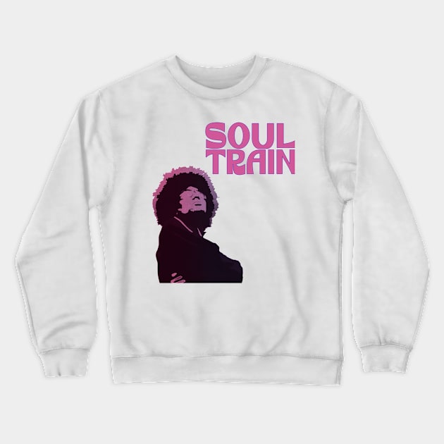 soul train // retro style Crewneck Sweatshirt by seasoning miwon podcast